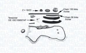 Magneti Marelli 341500001200 - Rozvodová sada -