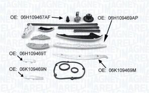 Magneti Marelli 341500001370 - Rozvodová sada -