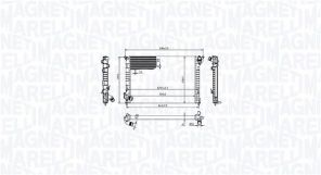 Magneti Marelli 350213212700 - Chladič vody -