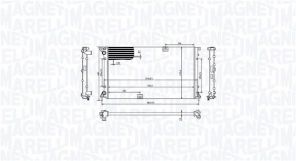 Magneti Marelli 350213213400 - Chladič vody -