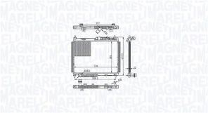 Magneti Marelli 350213215500 - Chladič vody -