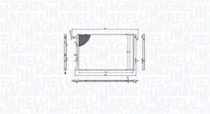 Magneti Marelli 350213217000 - Chladič vody -