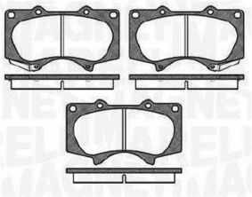Magneti Marelli 363916060409 - Brzdové platničky -