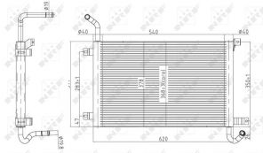 NRF 50145 - Chladič vody -