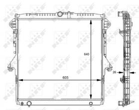 NRF 59074 - Chladič vody -