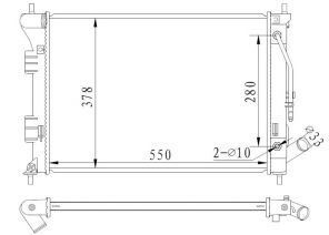 NRF 59292 - Chladič vody -