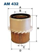Filtron AM 432 - Vzduchový filter -