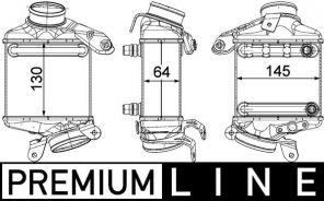 Mahle CI 186 000P - Chladič plniaceho vzduchu