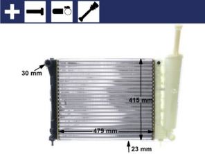 Mahle CR 1859 000S - Chladič vody -