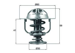 Mahle TX 177 82D - Termostat -