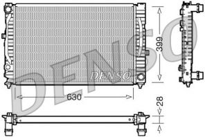 Denso DRM02032 - Chladič vody