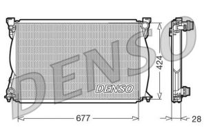 Denso DRM02038 - Chladič vody