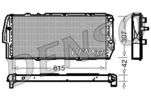 Denso DRM02040 - Chladič vody