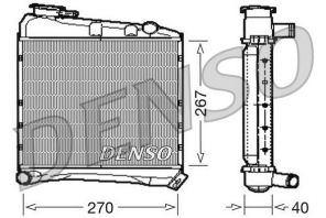 Denso DRM03020 - Chladič vody