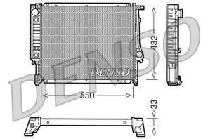Denso DRM05020 - Chladič vody