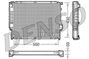 Denso DRM05023 - Chladič vody