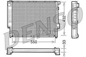 Denso DRM05041 - Chladič vody