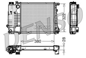 Denso DRM05044 - Chladič vody