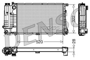 Denso DRM05045 - Chladič vody
