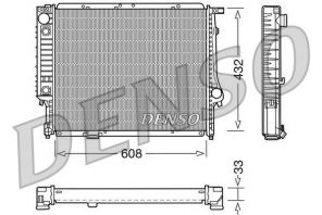Denso DRM05053 - Chladič vody