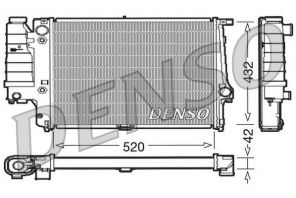 Denso DRM05065 - Chladič vody