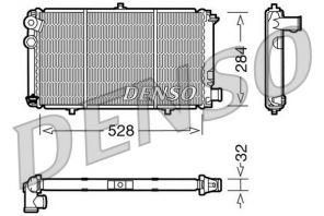 Denso DRM07001 - Chladič vody