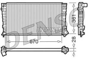 Denso DRM07020 - Chladič vody