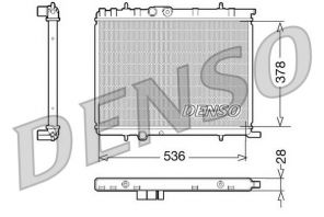 Denso DRM07021 - Chladič vody
