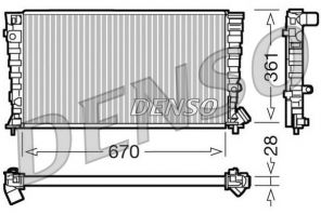 Denso DRM07030 - Chladič vody