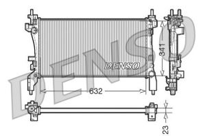 Denso DRM07040 - Chladič vody