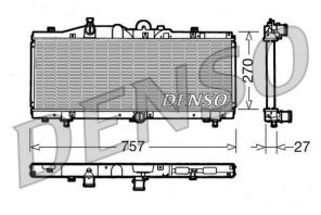 Denso DRM09010 - Chladič vody