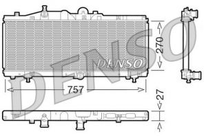 Denso DRM09011 - Chladič vody