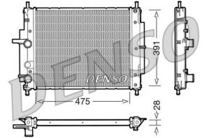 Denso DRM09036 - Chladič vody