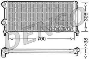 Denso DRM09060 - Chladič vody