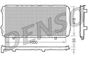 Denso DRM09075 - Chladič vody