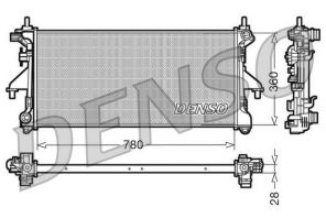 Denso DRM09079 - Chladič vody
