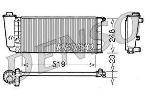 Denso DRM09080 - Chladič vody