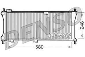 Denso DRM09083 - Chladič vody