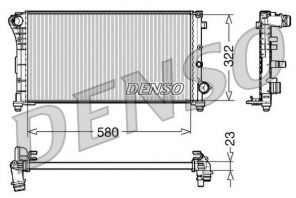 Denso DRM09085 - Chladič vody
