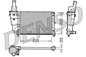 Denso DRM09095 - Chladič vody