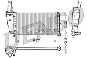Denso DRM09096 - Chladič vody