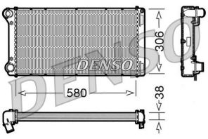 Denso DRM09098 - Chladič vody