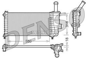 Denso DRM09100 - Chladič vody