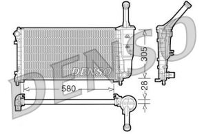 Denso DRM09106 - Chladič vody