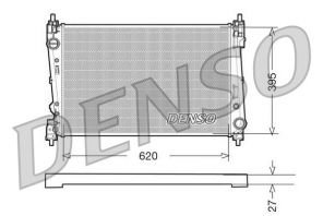 Denso DRM09112 - Chladič vody