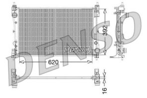 Denso DRM09115 - Chladič vody