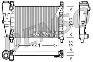 Denso DRM09143 - Chladič vody