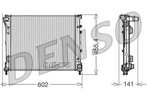 Denso DRM09160 - Chladič vody
