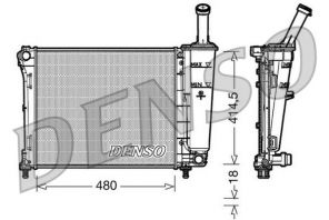 Denso DRM09161 - Chladič vody