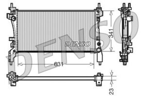 Denso DRM09172 - Chladič vody